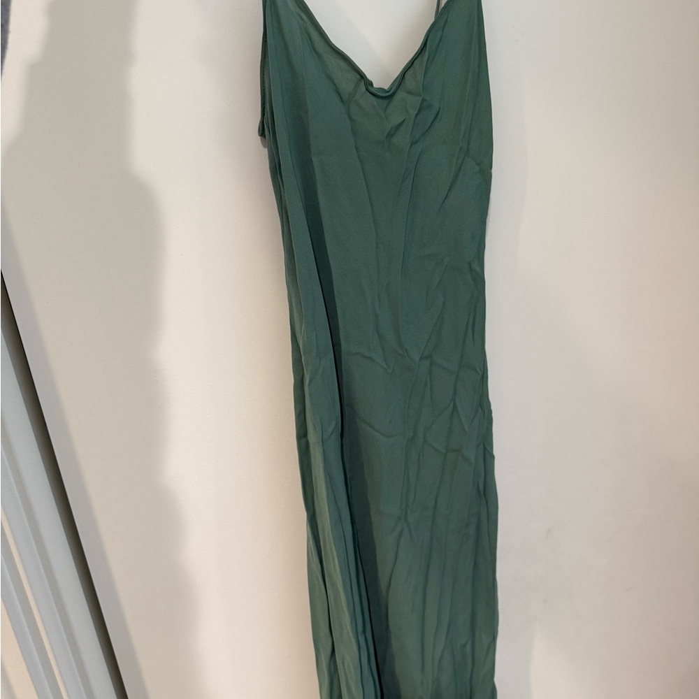 Diane Von Furstenberg Teal Silk Dress